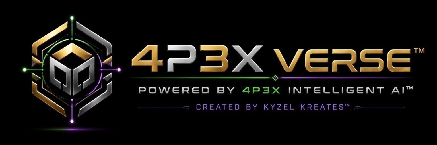 4P3X Verse rectangle logo